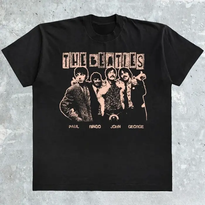 T-shirt vintage The Beatles