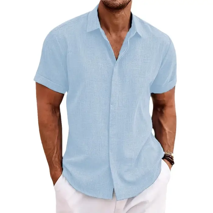 Chemises en lin pour hommes