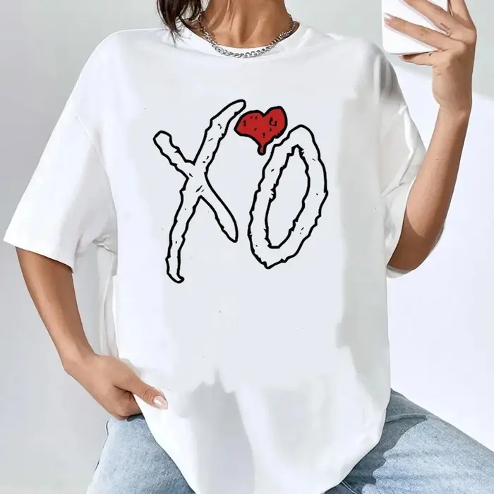 T-shirt imprimé The Weeknd