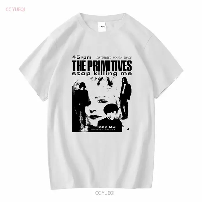 T-shirt manches longues ou courtes, Vintage, les PRIMITES Stop Killing Me, Promo du tournée des anné