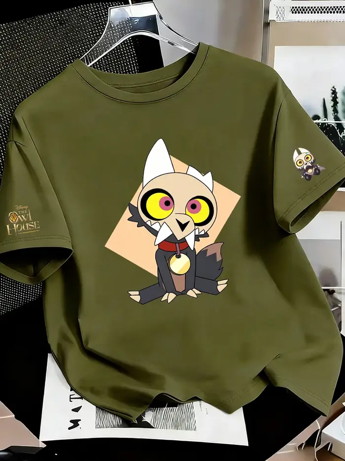 The Owl House King Anime T-shirt d'été pour homme et femme