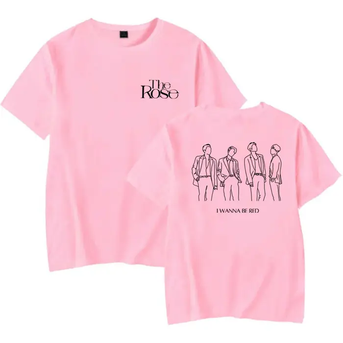 The Rose Back To Me Aesthetic Kpop Shirt, Tshirt, Économie K-Rock, ChimHarajuku, Casual Y-Unisex Y2k
