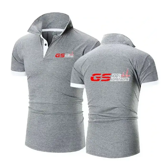 GS 100% Adrenaline Hurrad Biker Fan Polo à manches courtes Tee Shirts GS1200 F1 M3 figuré M5 M6 X5 X6
