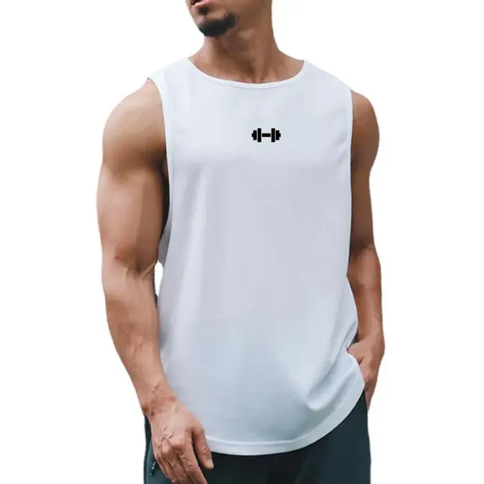 Débardeur d'été pour hommes, vêtements d'entraînement de Fitness, séchage rapide, coupe Silm, chemis