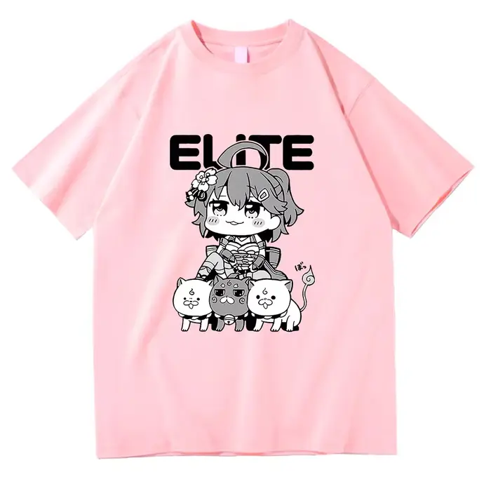 T-shirt unisexe en coton Anime Cartoon