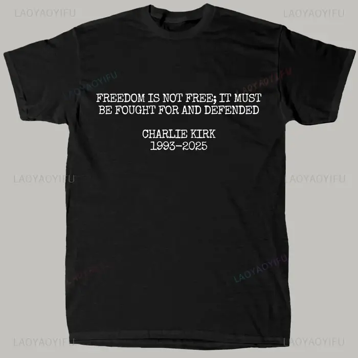 Charlie Kirk Freedom Shirt