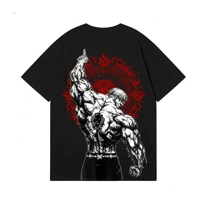 T-shirt Anime Lion's Sin of Pride Escanor – Vêtements Streetwear Homme et Femme de Haute Qualité – Nouveauté Été 2026