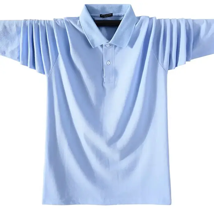 Polos à manches longues pour hommes