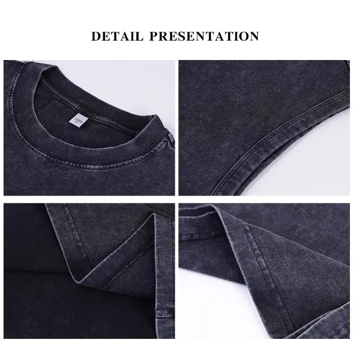 Hommes gilet Vintage lavé t-shirt 100% coton débardeurs été décontracté hauts sans manche Streetwear noir t-shirts amples femmes