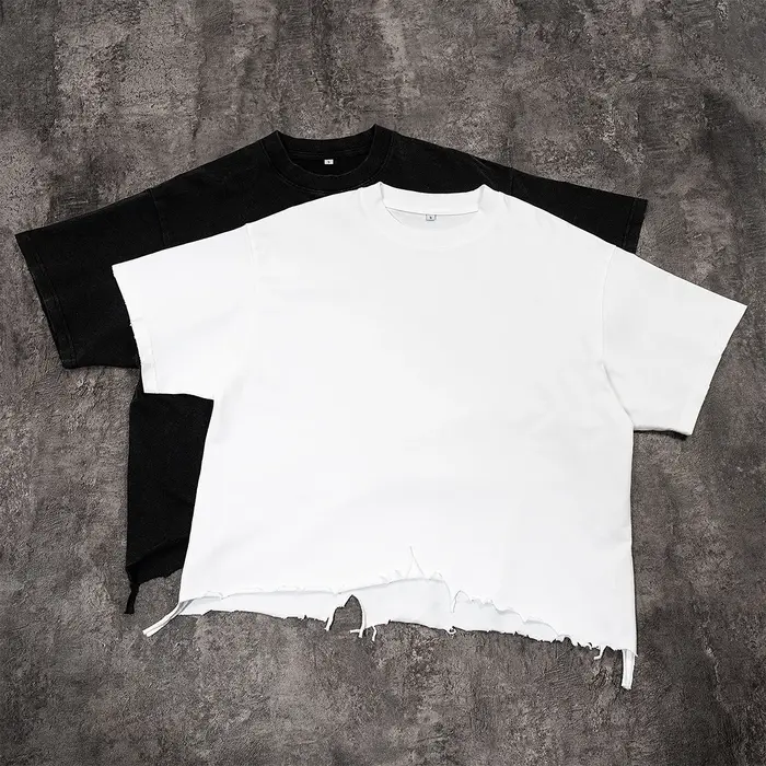 T-shirt vintage en coton de haute qualité pour homme