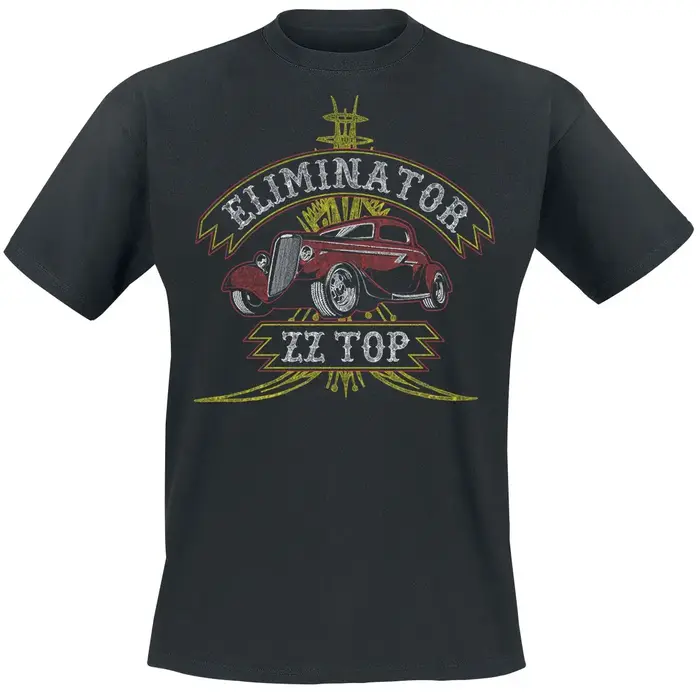T-shirt 2026 Eliminator ZZ Top Band 100% Coton Imprimé Homme Femme Streetwear Été