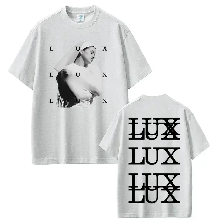 Chanteur Lux Rosalia mode impression T-shirt hommes femmes Harajuku vêtements T-shirts à manches courtes décontracté