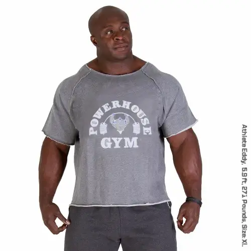 T-shirts pour hommes Fitness hommes chemise de musculation manches chauve-souris chemise de chiffon