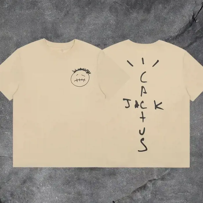 T-shirt Travis Scott co-marqué pour hommes et femmes