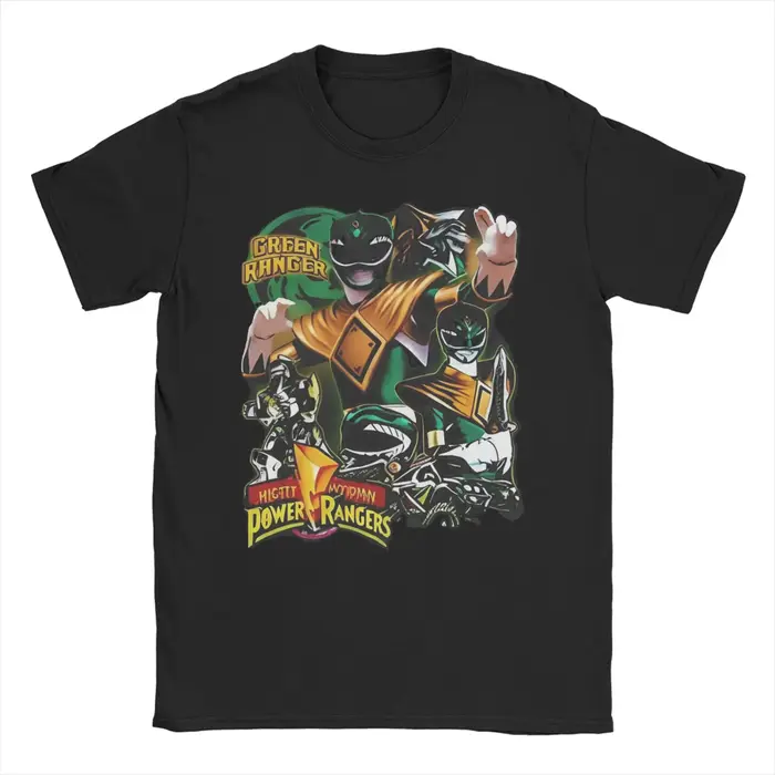 T-shirts Ninja Steel Power Rangers pour hommes et femmes