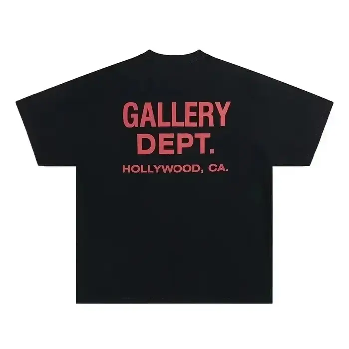 T-shirt vintage style streetwear Gallery Dept imprimé