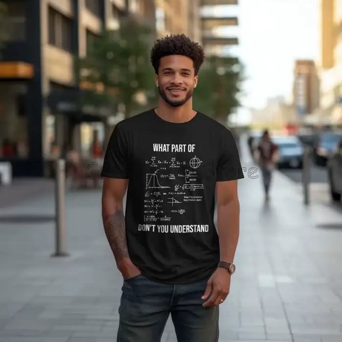 Que partie d'ingénieur mécanique drôle mathématicien t-shirt hommes coton surdimensionné T-shirts été respirant