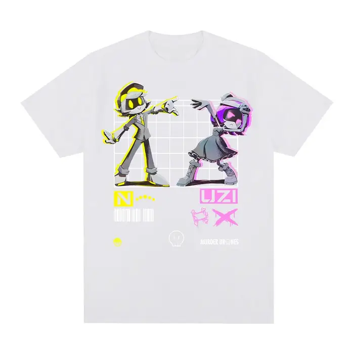 MURDER DRONES T-SHIRT 2026 nouveau identique au site officiel T-shirt de haute qualité 100% coton Ha