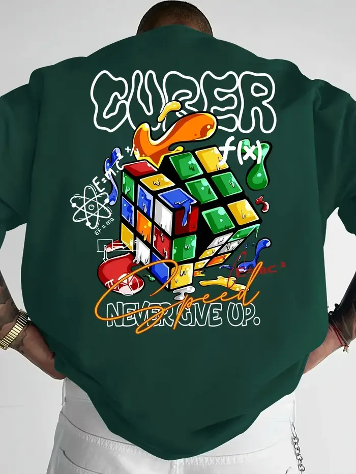 T-shirt ample à manches courtes pour homme