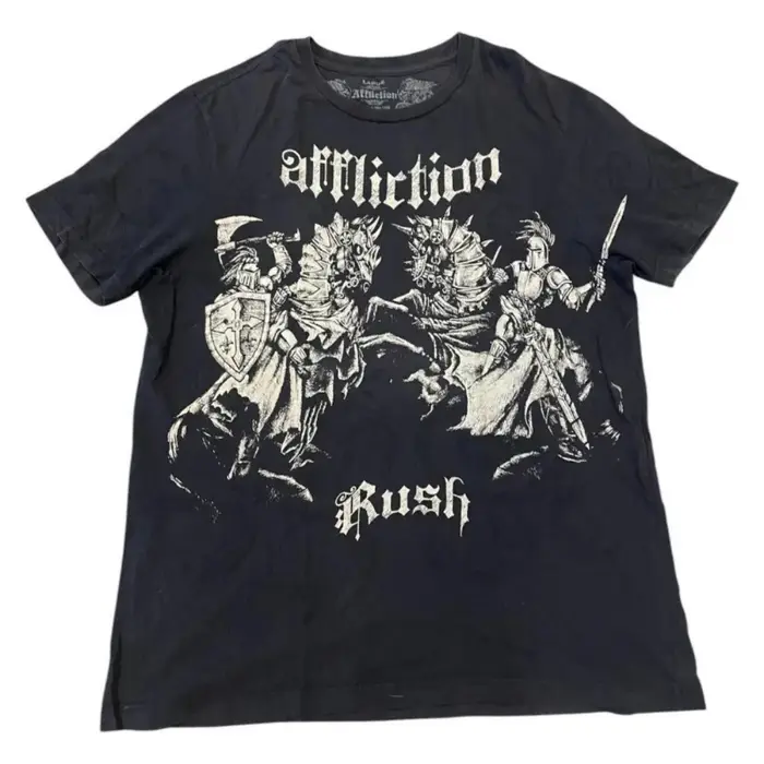 T-shirt pour homme à imprimé crâne américain