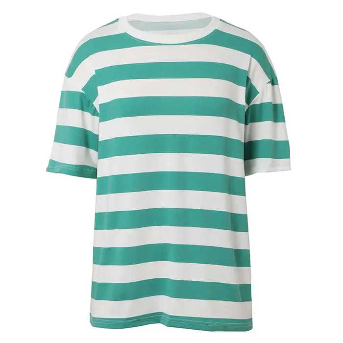 T-shirts graphiques à rayures simples pour hommes