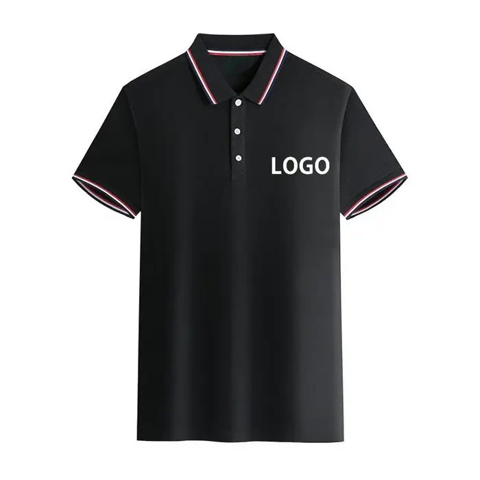 Polos imprimés personnalisés hommes mode d'été conception personnalisée T-shirts à revers femmes déc
