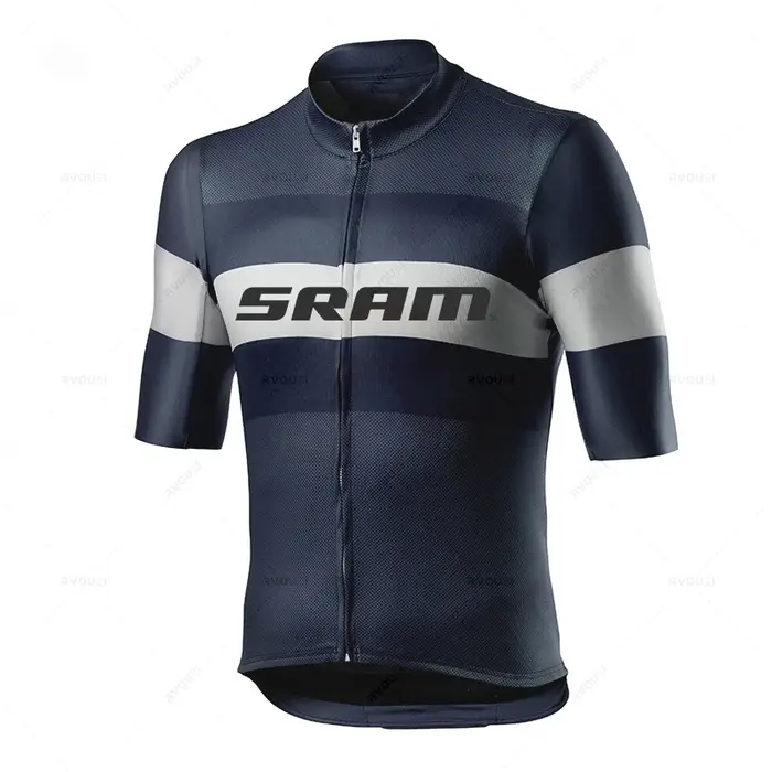 Ensemble de maillot de cyclisme à manches courtes pour hommes, vêtements de vélo vtt, uniforme de vé