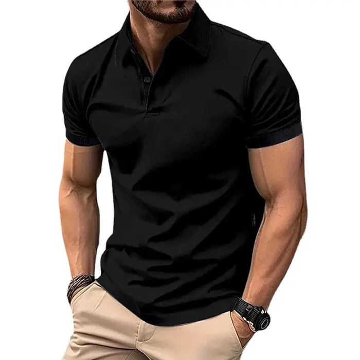 Polo d'été à manches courtes pour hommes