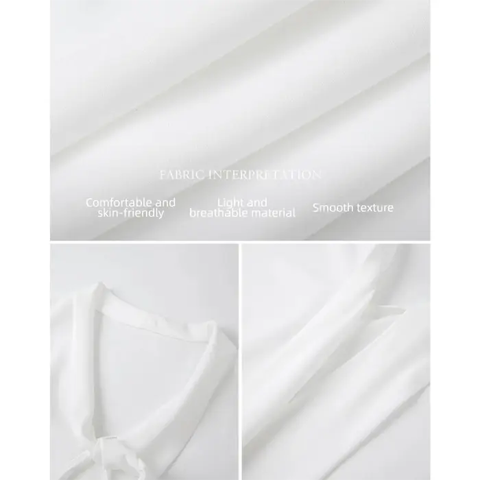 Chemisier sans manches blanc VIMLY pour femme