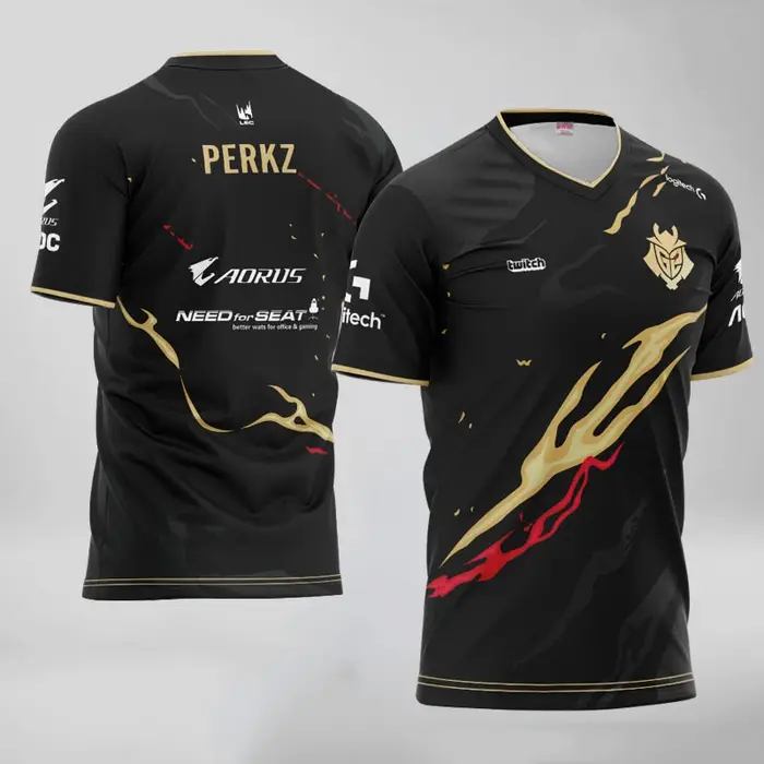 Nouvel été G2 Esports T-shirt jeu LOL CSGO essentiels T-shirt femmes hommes impression 3D hauts surd