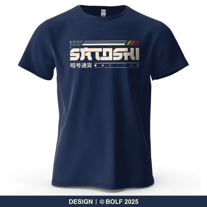 Satoshi et Crypto imprimé T-Shirt homme 100% coton surdimensionné Tech thème tenues t-shirts graphiques pour haut pour