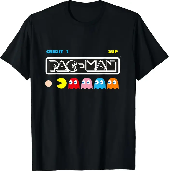 Bandai PAC-MAN4 Classic 003 Chemise Mode Décontractée T-shirt drôle S-6XL Été