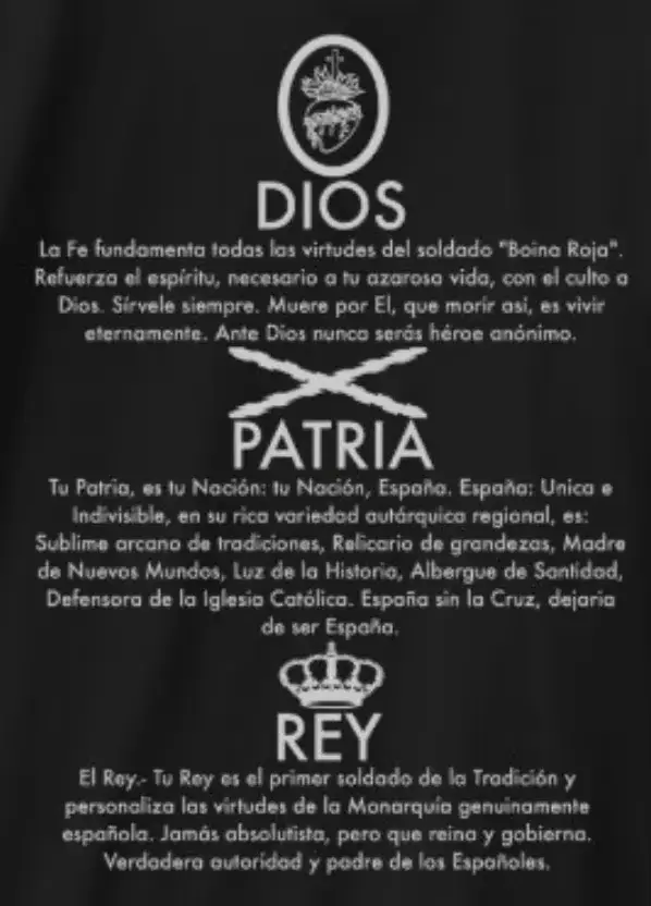 Dieu, patrie et roi. T-shirt croix espagnole de bordeaux. T-shirts décontractés à manches courtes 100% coton