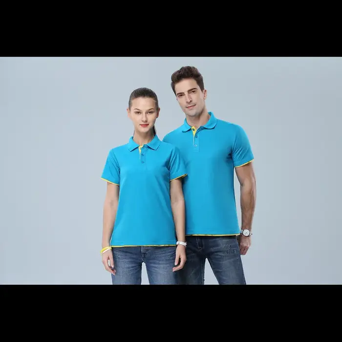 Polo unisexe personnalisé avec logo brodé