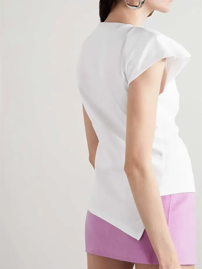 T-Shirt à manches volantes pour femmes