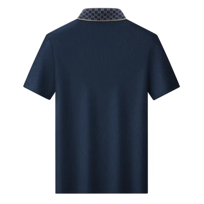 Polo hommes 7xl 8xl 9xl été 2025 nouveau haute qualité hommes à manches courtes Polo soie glacée hom