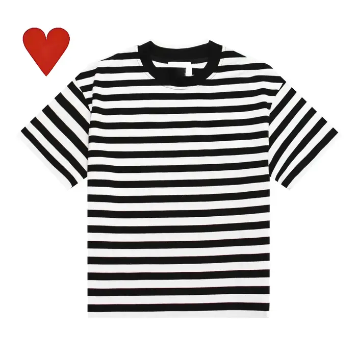 T-shirt en forme de cœur pour femme