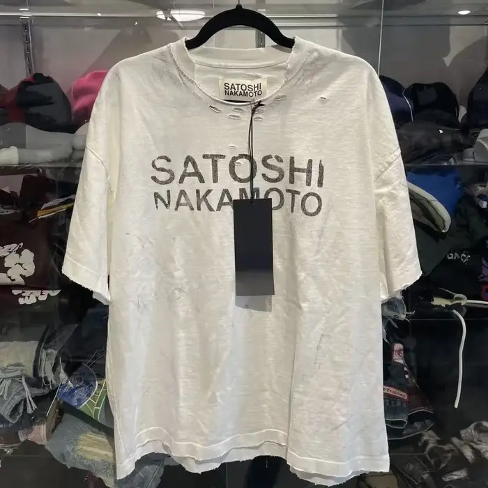 T-shirt Satoshi Nakamoto 26SS