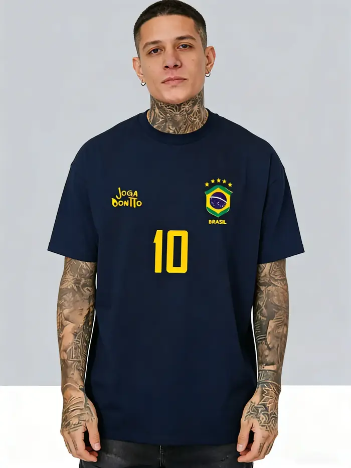T-shirt pour homme, 100% coton pur