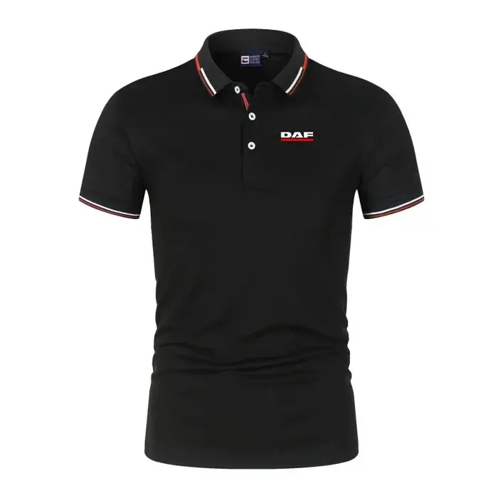 Polo décontracté à manches courtes pour homme