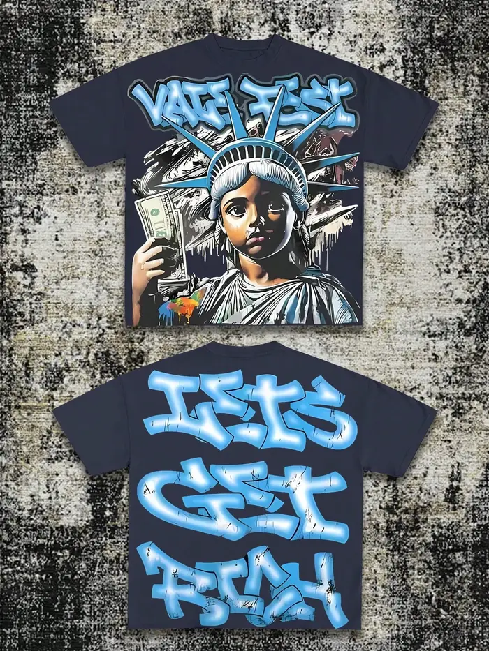 Nouveau T-shirt Homme Été 2026 avec Impression de Motif Lettres 3D – Décontracté, Tendance, Conforta