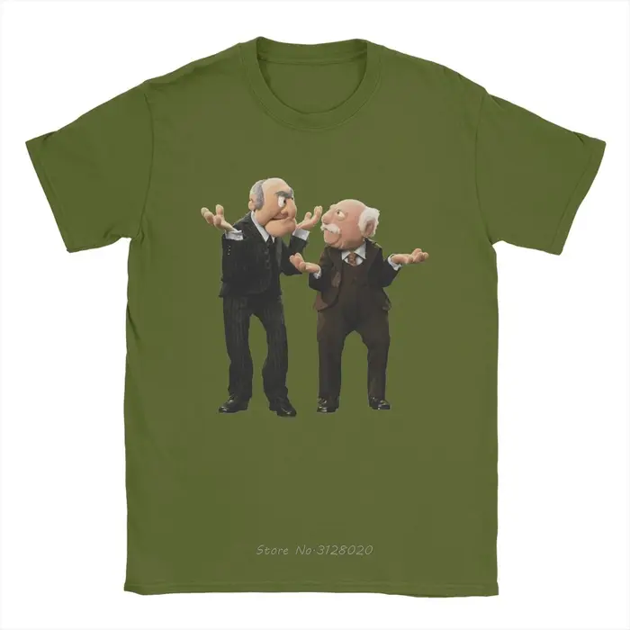 Intensiler and Waldorf-T-Shirt à Manches Courtes et Col Rond pour Homme