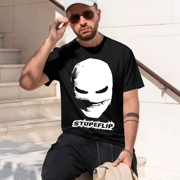 STUPEFLIP 2026 Nouveau Modèle T-shirt à manches courtes et col rond pour homme, classique et décontr