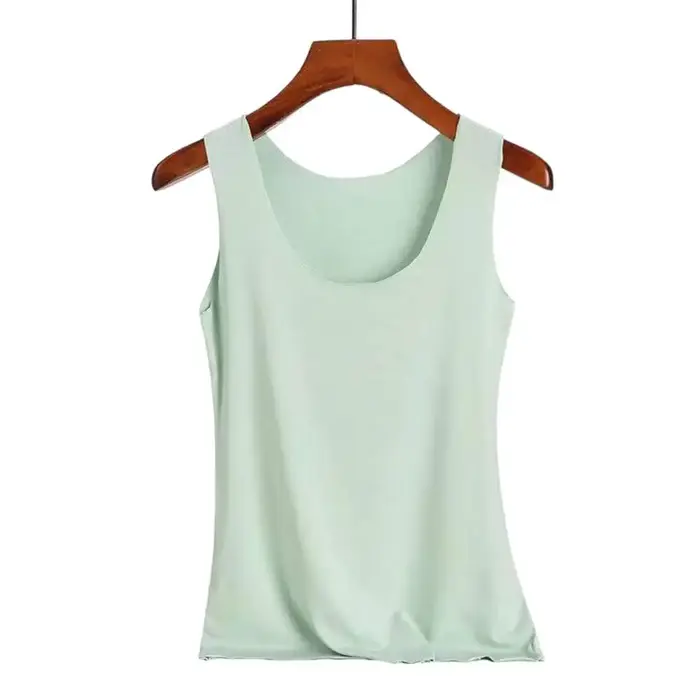 Débardeur ample grande taille, T-shirt décontracté à col rond, sans manches, bas d'été pour femmes, 