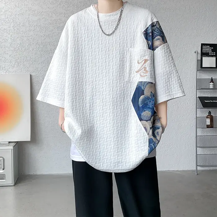 T-shirt manches mi-longues homme