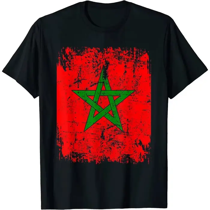 T-shirt graphique imprimé en 3D pour hommes