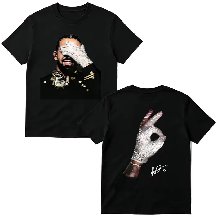 T-shirt Rapper Drake Tour Album 2026 pour hommes et femmes, vêtements de mode, coton de haute qualit