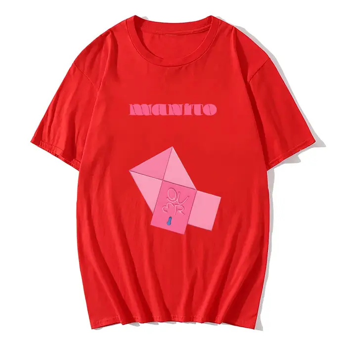 Qpacks-T-shirt à manches courtes en coton