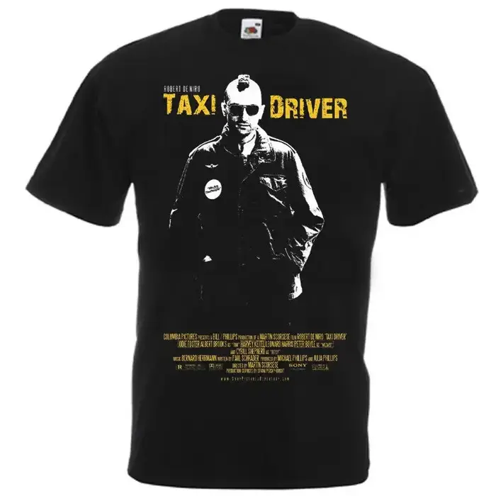 TAXI DRIVER affiche de film t-shirt noir toutes tailles