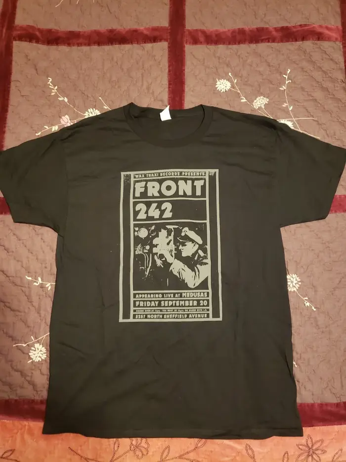 T-shirt Front 242 Ultra Rare 1/300 Limited Propaganda Bundle LG